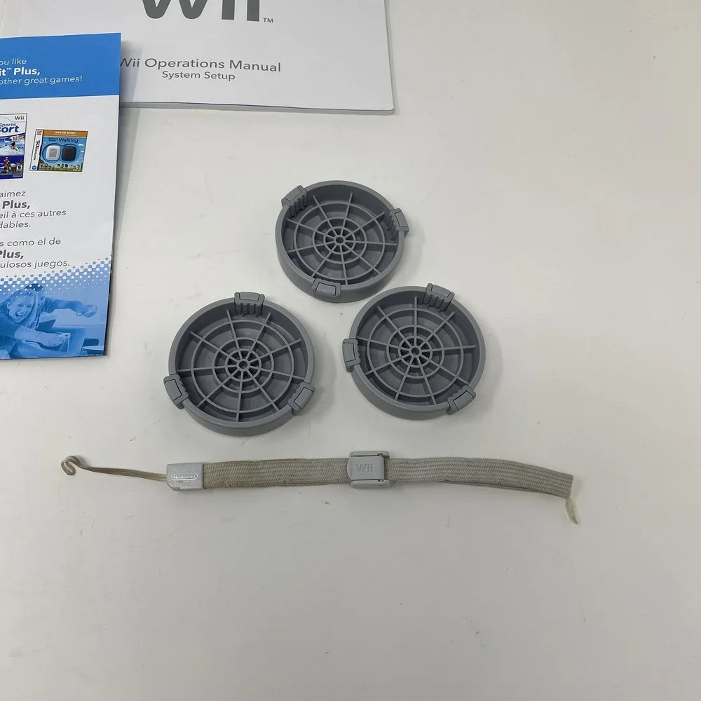 Wii Fit Plus Nintendo DVD + Balance Board Operations Manual System Setup